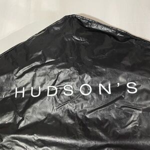 Hudson Black Garment Bag Perfect Condition Full Zipper